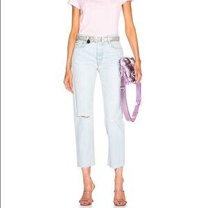 GRLFRND HELENA Straight leg high waist Jeans